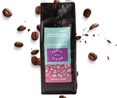 Forte Blend 500g Coffee Ground (black packaging)